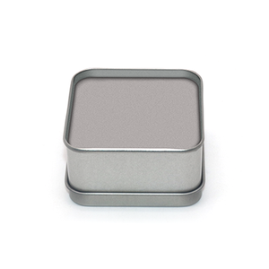 Mini tin tấm kim loại hộp phong cách mới hình vuông 50 gam khối lượng trà tin có thể đóng gói hộp thiếc tùy chỉnh - Product Image 2