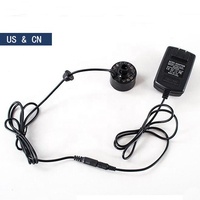 Atomiseur ultrasonique 20 mm 12 LED, générateur de brouillard, nébuliseur, fontaine d'eau, prise EU CM-20LET