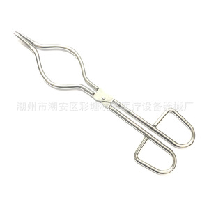 Pinces courbées en acier inoxydable Chaozhou 200-500 mm, équipement de laboratoire, qualité industrielle, acier à haute teneur en carbone - Product Image 1