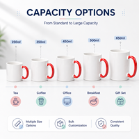 Tasse à café personnalisée en porcelaine fine, anti-fuite, sans danger pour les aliments, compatible lave-vaisselle, fabricant OEM/ODM pour marques de détail, cafés, hôtels, cadeaux