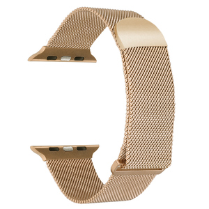 Correa de Reloj Magnética de Lujo para Mujer, de Acero Inoxidable Milanesa, Resistente al Agua, de 22 mm, 38-40 mm, 42-46 mm, para <span class=keywords><strong>IWatch</strong></span> <span class=keywords><strong>Ultra</strong></span> 8 7 6 SE 5 - Product Image 3