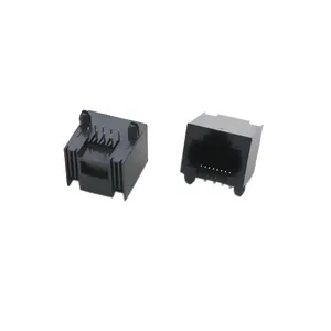 Low-Cost Rj45 Ethernet Netwerk Connector Eenfasige Socket Voor Pcb Assemblage Smt Montage Interface Voor Epson Netwerk