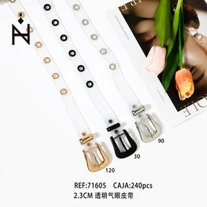 Cintura Trasparente con Occhielli 2.3Cm alla Moda per Donne - Product Image 1