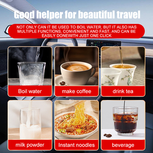Chaleira Elétrica para Carro 680ml, Aço Inoxidável com Dupla Camada, Proteção contra Superaquecimento, Chaleira Elétrica para Chá 12V/24V - Product Image 5