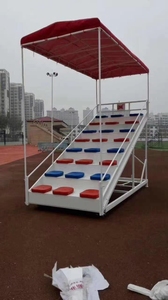 Fabbrica di alta qualità giudice si erge manuale o elettrico movimento pallavolo giudice stand per la vendita - Product Image 5