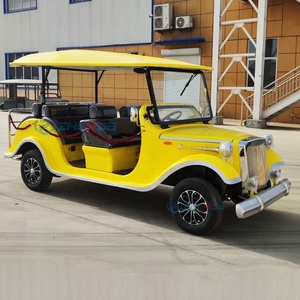 Voiture de tourisme électrique classique vintage personnalisable en 8, 11 ou 14 places avec certificat CE - Product Image 3