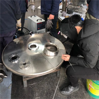 Machine de soudage à froid multifonctionnelle, soudeuse à l'arc TIG à l'argon pour la réparation de moules métalliques en acier inoxydable