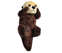 Thérapie de soulagement du stress autisme peluche pondérée jouet en peluche coréenne loutre de mer belle Sealife peluche jouet usine directe pour sensoriel