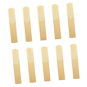 10 Pcs Roseaux de <span class=keywords><strong>clarinette</strong></span> pour un <span class=keywords><strong>son</strong></span> clair et lisse, légers, portables, traditionnels, pour remplacement de <span class=keywords><strong>clarinette</strong></span>, force 2.5 - Product Image 2