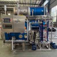 Autoclave de stérilisation alimentaire par pulvérisation d'eau pour la transformation des aliments en conserve