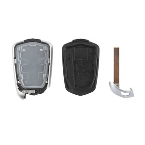 2014-2019 Cadillac thẻ thông minh 3/4/5/6 nút ABS chất liệu màu đen thay thế vỏ cho ATS CTS XTS SRX từ xa chính - Product Image 2