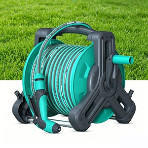 Wall <b>Mounted</b> Reel,10/20/30/40m Portable Rack with High Water Gun Pvc Tube Kit - Product Image 2