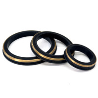 Royal Way Hochdruck-FKM-Hammer-Union-Dichtung 15.000 PSI Messingring für korrosive Ölfeld-Bohrleitungen (API-zertifiziert)