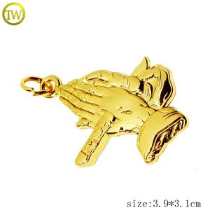 Высококачественное дизайнерское золотое ожерелье с подвеской, аксессуар с тиснением, бланки, логотип, металлические ювелирные изделия, цепочки, подвески - Product Image 2