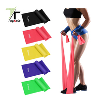 Banda Elástica de Resistencia para Yoga, Fisioterapia y Ejercicio en Casa, de Látex Ultraligero y Duradero, 1.5m*15cm