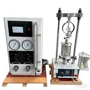 Neu Entwickeltes Labor-Testgerät 220V CNC LCD-Anzeige 60KN Halbautomatisches Dehnungs-<span class=keywords><strong>Triaxial</strong></span>-Prüfgerät für Bodenuntersuchungen - Product Image 1