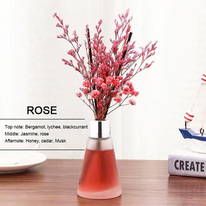 홈 향수 불없는 마른 꽃 장식 갈대 스틱 공기 청정기 꽃 향기 갈대 디퓨저 50ML - Product Image 6