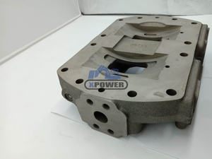 Couverture de pompe hydraulique principale pour excavatrice sur chenilles XPower E320B, tête de pompe A8VO107, 1262138, noir, neuve - Product Image 4