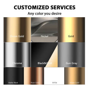 Modern Single-Handle Black Brass Shower Set Thermostatic <strong>Faucets</strong> Polished Ceramic Valve Soft Rain Massage Jet for Apartments - Product Image 4