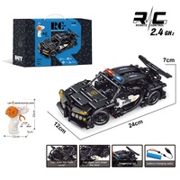 Voiture RC à construire soi-même 1:16, jouet télécommandé 2.4G, rechargeable, pour enfants et adultes, vente en gros, jouet éducatif