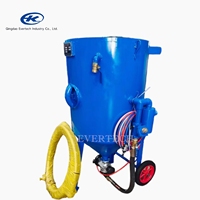 Machine de sablage à sec avec moteur pour l'industrie électronique, consommation d'air élevée, fonctionnement facile, élimination des impuretés de surface