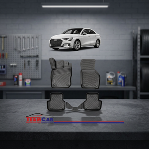 Audi A3 2020 en adelante Compatible con vehículos 3D Producción especial Negro Talla única Alfombrilla de piscina Origen de Turquía - Product Image 3