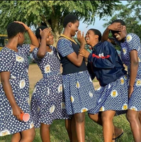 Tissus en polyester 100% imprimés en cire véritable de style Ankara africain en gros, motifs personnalisés, tissu pour uniforme scolaire africain