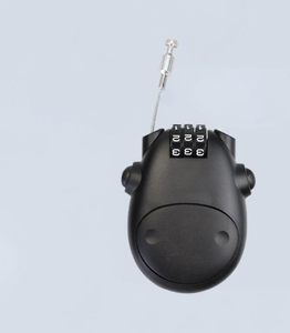 Bloqueo <span class=keywords><strong>de</strong></span> contraseña <span class=keywords><strong>de</strong></span> dibujos animados <span class=keywords><strong>Internet</strong></span> Celebrity <span class=keywords><strong>Cable</strong></span> <span class=keywords><strong>de</strong></span> acero equipaje locomotora bicicleta cochecito casco vaca coche portátil - Product Image 4