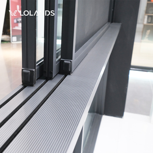 Fenêtre coulissante horizontale en alliage d'aluminium Lolands Custom 4x6 pour bateau, avec moustiquaire en acier inoxydable, rouleau en UPVC et canal en <span class=keywords><strong>PVC</strong></span> - Product Image 3