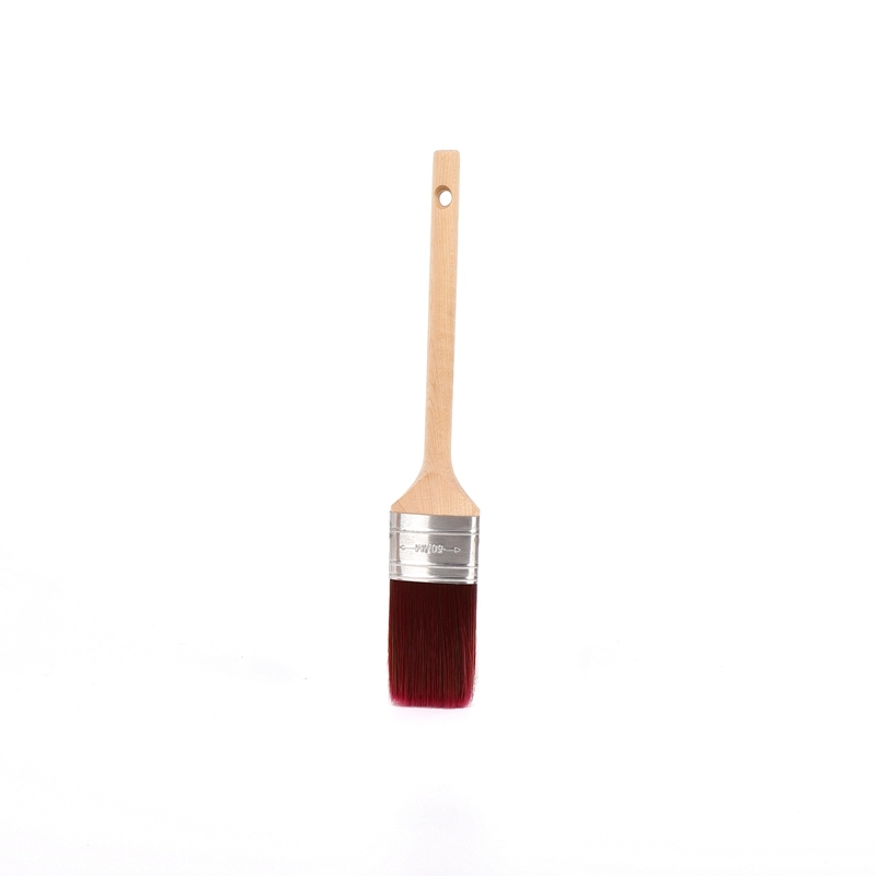 Varnish Wood Handle Paint Brush Red