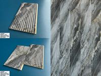 China Fabricante Precio 3D Interior PVC Revestimiento Panel de pared estriado WPC Decorativo Impermeable Revestimiento de pared Tableros Revestimiento Interior