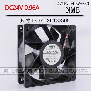 พัดลมระบายความร้อนแบบแกน NMB รุ่น 12038 24V 0.96A 4715VL-05W-B50 สำหรับอินเวอร์เตอร์ - Product Image 5