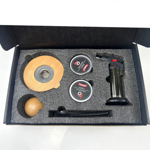 Kit <span class=keywords><strong>de</strong></span> <span class=keywords><strong>fumage</strong></span> pour cocktails avec quatre saveurs <span class=keywords><strong>de</strong></span> <span class=keywords><strong>copeaux</strong></span> <span class=keywords><strong>de</strong></span> bois, outil <span class=keywords><strong>de</strong></span> <span class=keywords><strong>fumage</strong></span> idéal pour whisky aromatique et cocktails, pour la maison et les bars. - Product Image 3