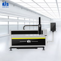 Machine de découpe laser à fibre CNC pour cuivre, aluminium, acier, fer et métaux, avec table simple