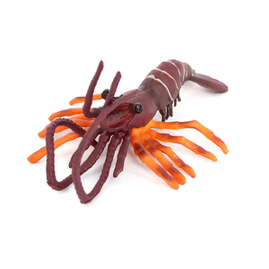 Effen Pvc Simulatie Zeeleven Model Plastic Pauw Bidsprinkhaan Garnaal Boston Kreeft Mariene Figuren Oceaandieren Beeldjes Speelgoed - Product Image 5