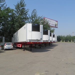 Semirremolque Refrigerado de Servicio Pesado con Caja Refrigerada y Máquina de Enfriamiento para Carga a Granel, Entrega Directa de Fábrica, en Venta - Product Image 3