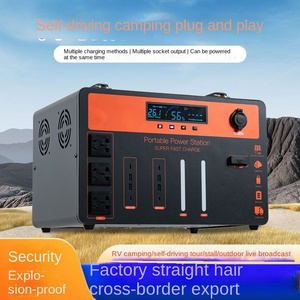 2000Wh Portable Power Station With 2000W <b>Mini</b> Battery <b>Solar</b> MPPT Controller Flashlight & Car Power 21621 Power Station Portable - Product Image 4
