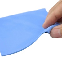 Tampon de température adhésif de Dissipation thermique en silicone conducteur thermique découpé pour Pcb