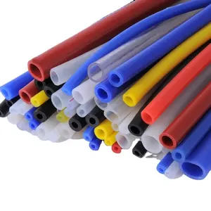 High Temp Resistant Colorful Vacuum Water Pipe 4*6 Mm Flexible Rubber Silicone Hose