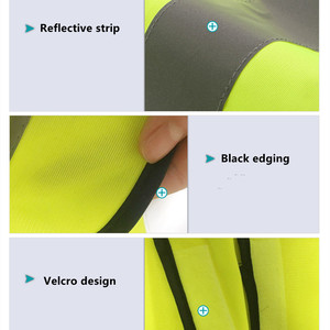 سترة عاكسة عالية الوضوح بشعار قابل للتخصيص للأطفال ملابس سلامة الأطفال - Product Image 5