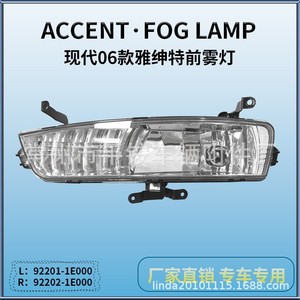 Faros Antiniebla Delanteros para Hyundai Accent 2006-2010, Material de PC para Reemplazo o Reparación - Product Image 5