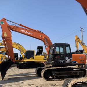Excavadora usada sobre orugas Hitachi ZX160 de importación de Japón bien mantenida ZX75 ZX120 ZX130 excavadora con bajo consumo para Venta barata - Product Image 4