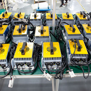 Totalmente sellado impermeable IP67 batería de coche cargador portátil plomo ácido cargador de batería de coche 60V mejor precio 60V Ebike cargador rápido - Product Image 3