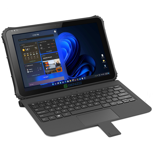 GENZO 12/13/14/15.6 Inch Rugged Industrial Tablet with Barcode Scanner Rugged Tablet 12 Inch Rugged Laptop