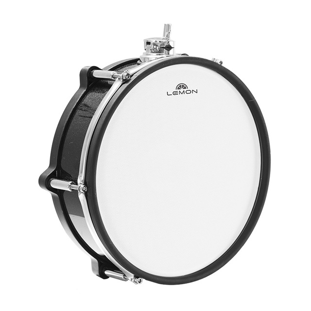 Lemon Wooden Drum Pad 12" Dual Zone Mesh Head for Electronic Drum Digital Drum