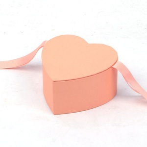 Small Heart Shaped Gift With Ribbon Candy New Year Gift <b>Wedding</b> Chocolate Packaging <b>Box</b> - Product Image 6