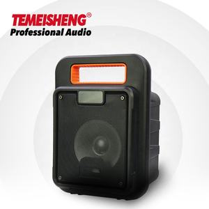 Sansui-Mini altavoces de gama completa, altavoz portátil inalámbrico de 6,5 pulgadas, con luz LED BT recargable, con sistema FM USB - Product Image 3