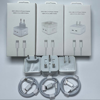 Chargeur rapide pliable PD35W 3.0 USB-C avec protection SCP et OTP, matériau ignifuge PC pour câble Type-C 17/16/15