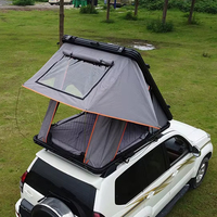 Carpa de Techo de Aleación de Aluminio, Hidráulica, Totalmente Automática, de Carcasa Rígida, Triangular, Montada en el Automóvil, de Doble Capa, para las Cuatro Estaciones