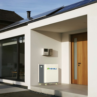 Batterie lithium LiFePO4 200Ah 30kWh, système de stockage d'énergie domestique micro-réseau tout-en-un vertical à montage au sol 51,2V